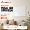 Raumgrad 1050W Infrarotheizung