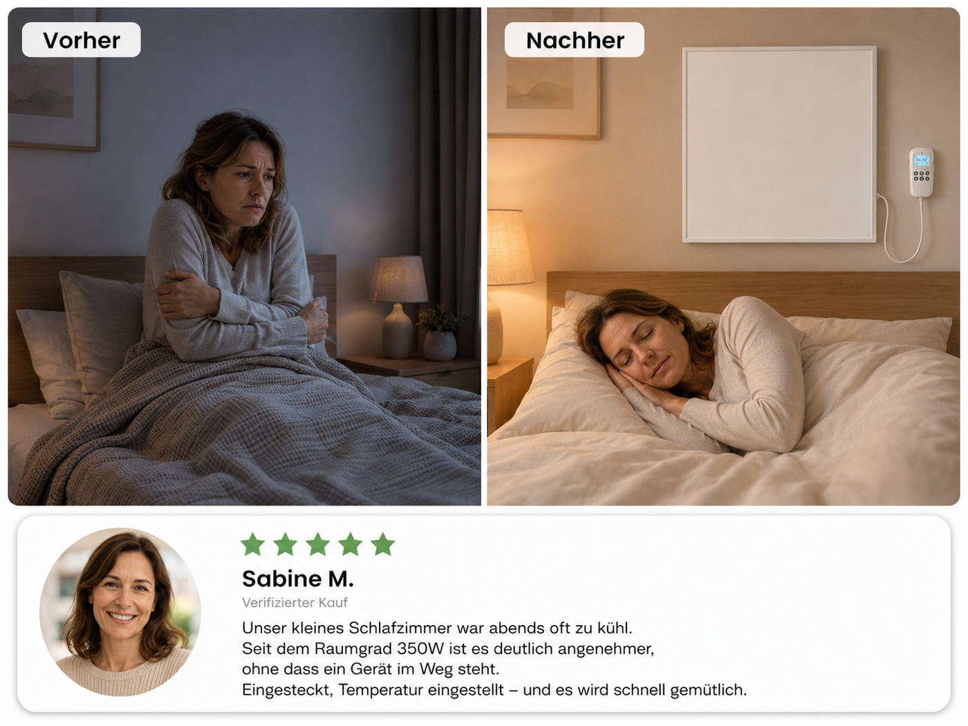 BESSER SCHLAFEN, WENN DAS SCHLAFZIMMER AUSKÜHLT