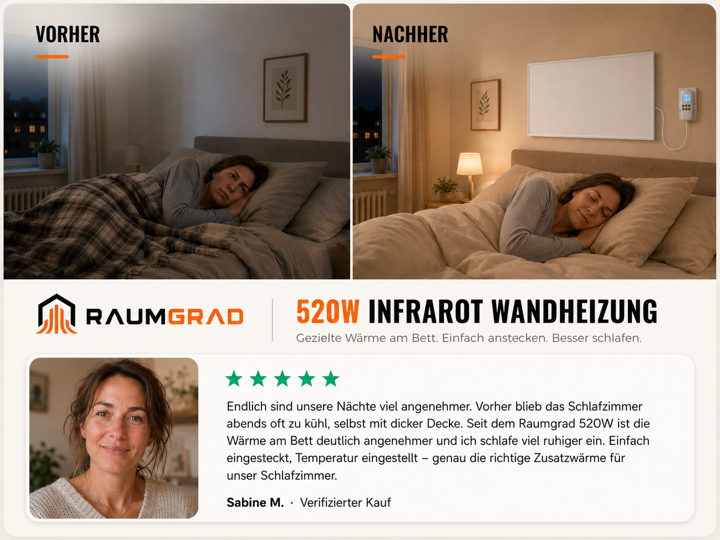 BESSER SCHLAFEN, WENN DAS SCHLAFZIMMER AUSKÜHLT